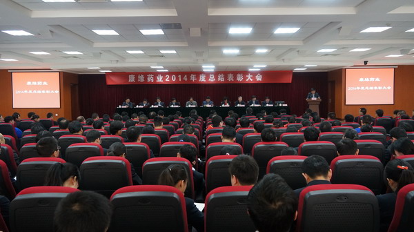 九游会药业2014年度总结暨表彰大会圆满召开  